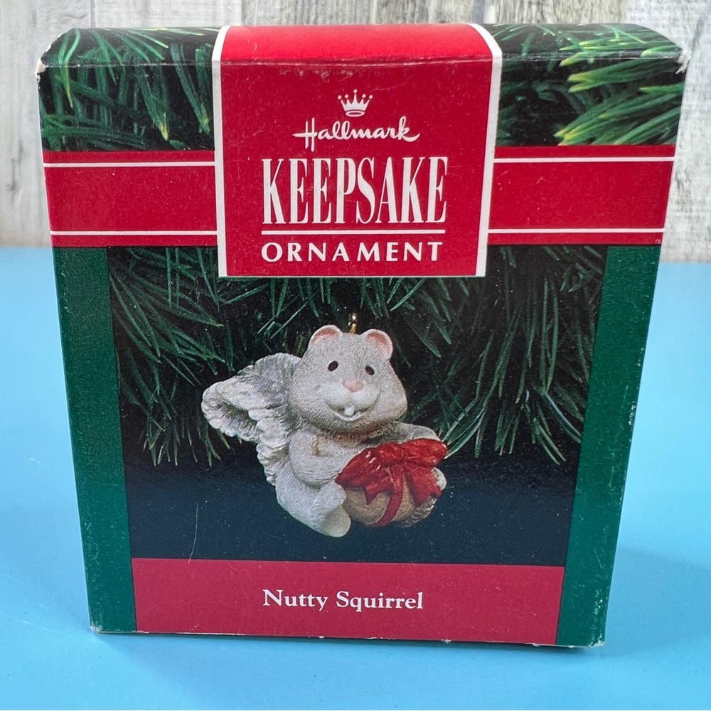 Hallmark Keepsake Ornament Nutty Squirrel Handcrafted